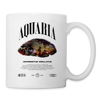 Oscar Fish Keeper Streetwear moderne - Mug blanc - blanc - Droite