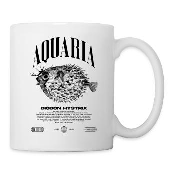 Porcupine Puffer Fish Keeper Moderne Streetwear - Tasse - Weiß - Rechts