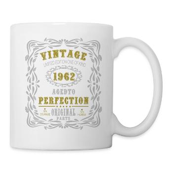 Vintage Birthday Party 1962 Original Parts 62th - Mug blanc - blanc - Droite