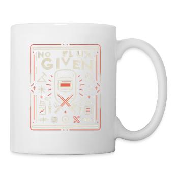 Pas de flux donné 14 - Mug blanc - blanc - Droite
