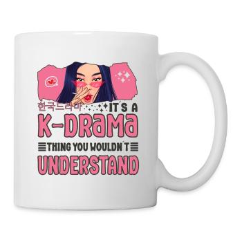 Korean Drama Enthusiast Exclusive Collection Gifts - Tasse - Weiß - Rechts