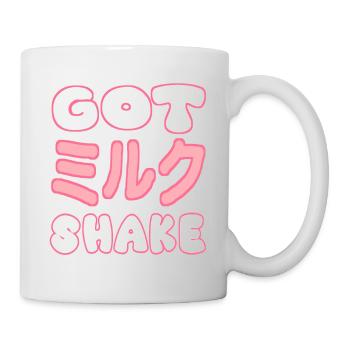 Milkshake : la culture pop japonaise - Mug blanc - blanc - Droite
