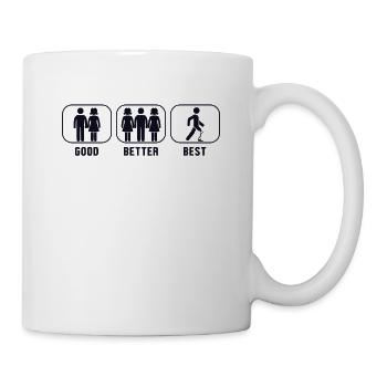 Gut besser Beste Prothese Fuß Benutzer Bein - Tasse - Weiß - Rechts