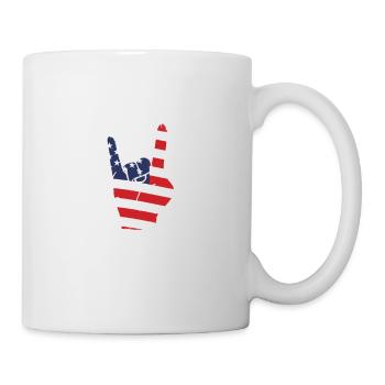 American Citizen Est 2024 US Flag Naturalized - Tasse - Weiß - Rechts