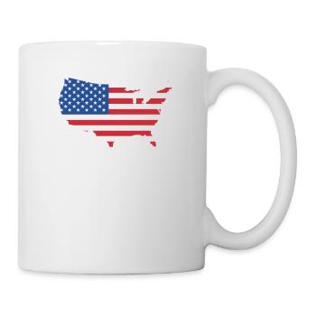 American Citizen Est 2024 US Flag Naturalized - Tasse - Weiß - Rechts