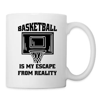 Basketball Basketballspieler Basketballteam - Tasse - Weiß - Rechts