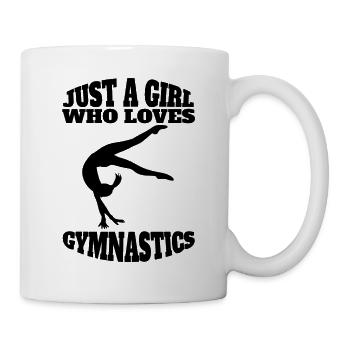 Appareils de gymnastique Gymnastique Gymnastique Gymnastique au sol Club de gymnastique - Mug blanc - blanc - Droite