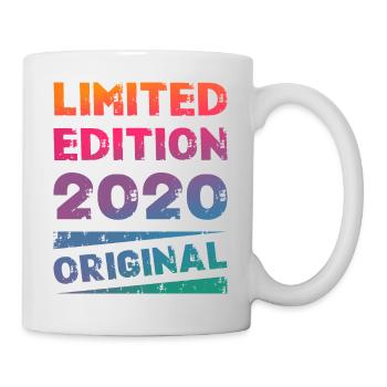 Édition Limitée Fête d’Anniversaire Millésime 2020 - Mug blanc - blanc - Droite