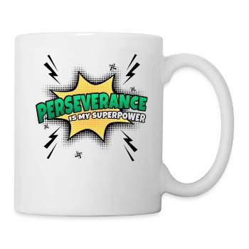 Endurance is my superpower trait - Mug - white - Right