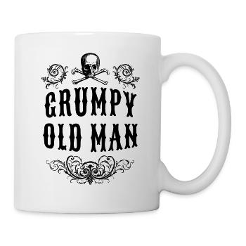 Grumpy Old Man, My Favorite People Call Me Grumpy - Mug - white - Right