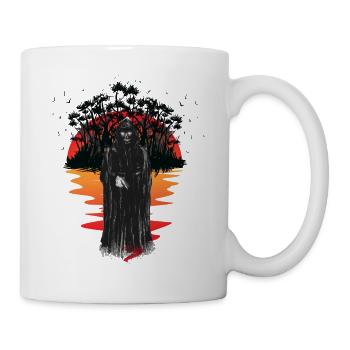 Death Monster Horror Fantasy Halloween Creature - Mug - white - Right