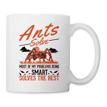 Ants, Ant Farm, Anthill, Fire Ants - Mug - white - Right