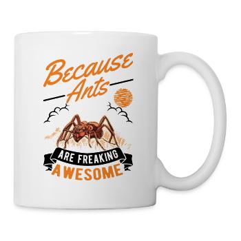 Parce que les fourmis sont vraiment géniales Ameisen - Mug blanc - blanc - Droite