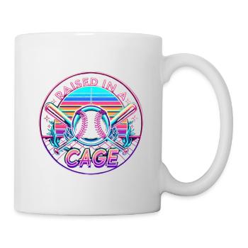 Raised In A Cage 18 - Mug - white - Right