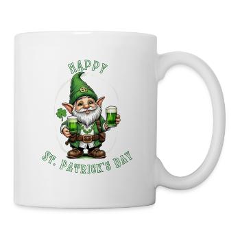 St. Patrick's Day Leprechaun I Green Beer I - Mug - white - Right