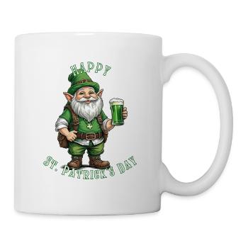 St. Patrick's Day Leprechaun I Green Beer I - Mug - white - Right