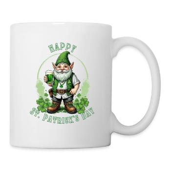 St. Patrick's Day Leprechaun I Green Beer I - Mug - white - Right