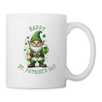 St. Patrick's Day Leprechaun I Green Beer I - Mug - white - Right