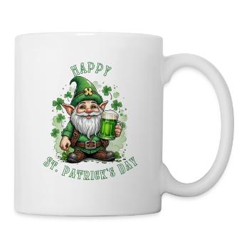 St. Patrick's Day Leprechaun I Green Beer I - Mug - white - Right