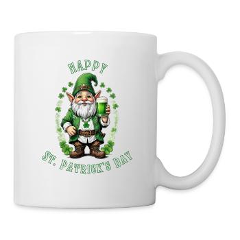 St. Patrick's Day Leprechaun I Green Beer I - Mug - white - Right