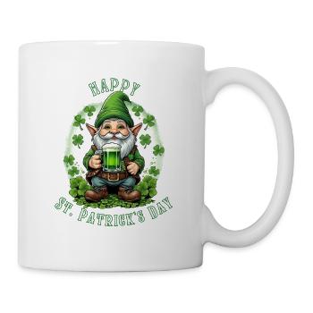 St. Patrick's Day Leprechaun I Green Beer I - Mug - white - Right