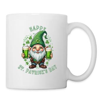 St. Patrick's Day Leprechaun I Green Beer I - Mug - white - Right