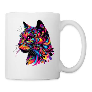 Chat - Mug blanc - blanc - Droite