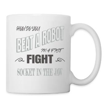Robotique Ingénierie Intelligence Artificielle - Mug blanc - blanc - Droite