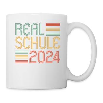 Realschule Junge Mädchen Realschule 2024 - Tasse - Weiß - Rechts