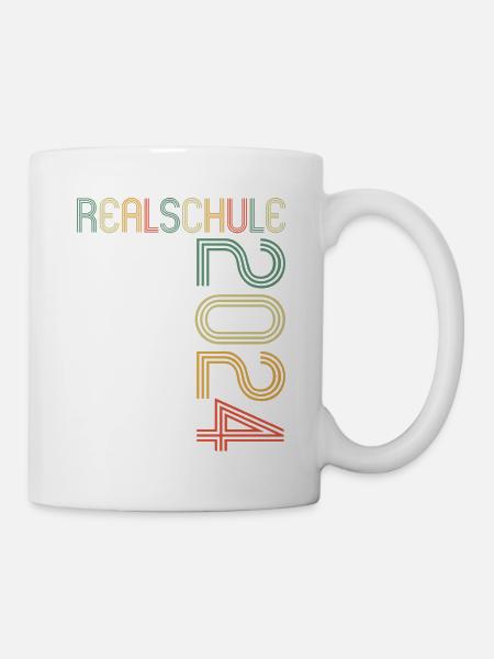 Realschule Junge Mädchen Realschule 2024 - Tasse - Weiß