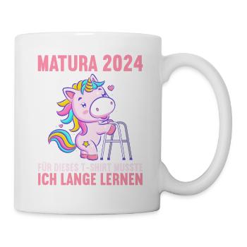 Matura Young Girls Women and Men Matura 2024 - Mug - white - Right