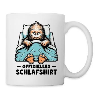 Offizielles Schlafshirt Bigfoot - Tasse - Weiß - Rechts