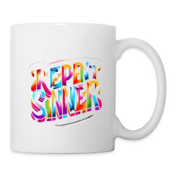 Repent Sinner 17 - Mug - white - Right