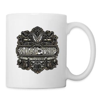Road Trip Warrior 7 - Tasse - Weiß - Rechts