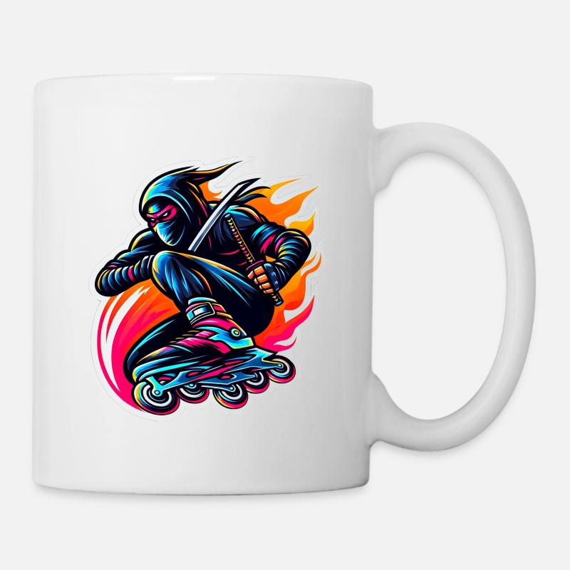 Rollerblade Ninja 10 - Mug blanc - blanc