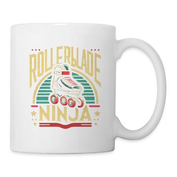 Rollerblade Ninja 8 - Mug blanc - blanc - Droite