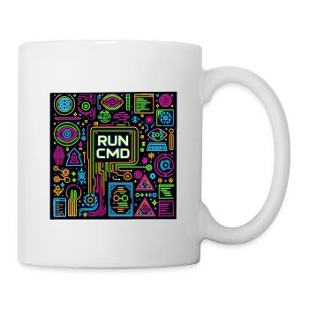 Exécuter Cmd 43 - Mug blanc - blanc - Droite