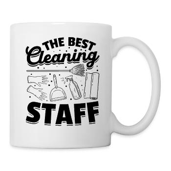 The Best Cleaning Staff - Housekeeper House Cleane - Mug - white - Right