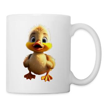 Duck Cute Baby Duck Chick Ducklings Duckling Ducklings - Mug - white - Right