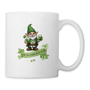 St. Patrick's Day Leprechaun I Green Beer I - Mug - white - Right
