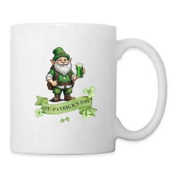 St. Patrick's Day Leprechaun I Green Beer I - Mug - white - Right