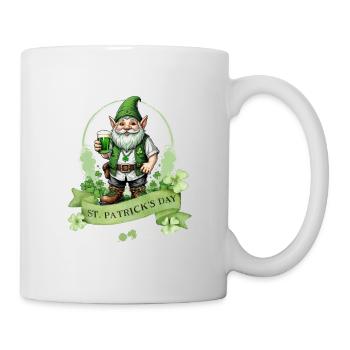 St. Patrick's Day Leprechaun I Green Beer I - Mug - white - Right