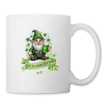 St. Patrick's Day Leprechaun I Green Beer I - Mug - white - Right