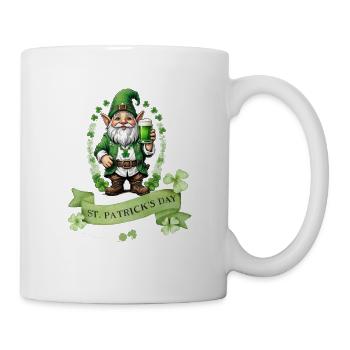 St. Patrick's Day Leprechaun I Green Beer I - Mug - white - Right