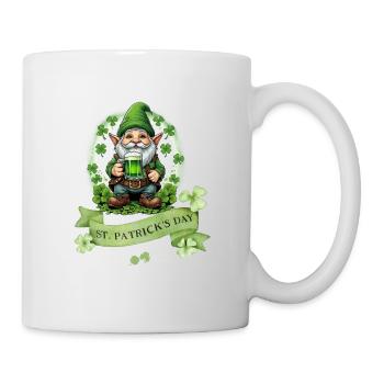 St. Patrick's Day Leprechaun I Green Beer I - Mug - white - Right
