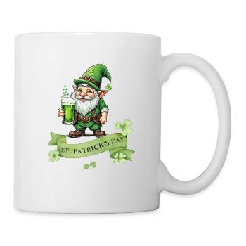 St. Patrick's Day Leprechaun I Green Beer I - Mug - white - Right
