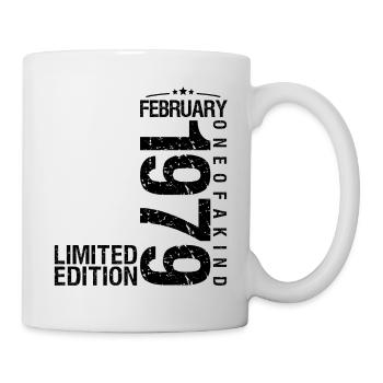 Birthday February 1979 February born in February - Mug - white - Right