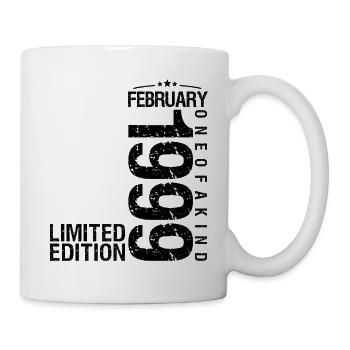 Birthday February 1999 February born in February - Mug - white - Right