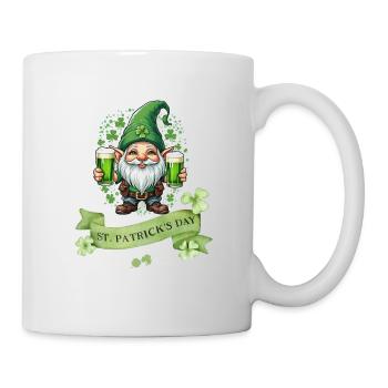 St. Patrick's Day Leprechaun I Green Beer I - Mug - white - Right