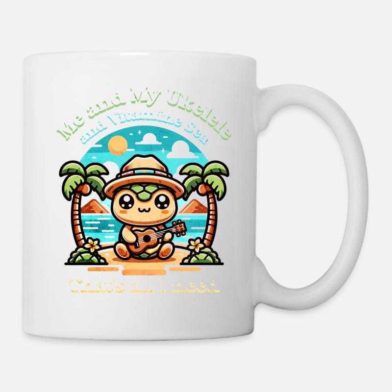 Me and my Ukelele - Mug - white